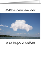 Congrats Owning Your Own Car is No Longer A Dream with Car Cloud card