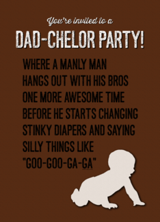 Funny Dad-chelor...