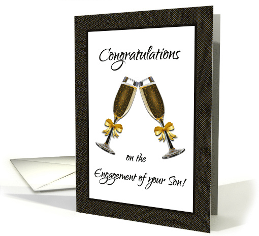 Congratulations on the Engagement of Your Son with... (1285780)