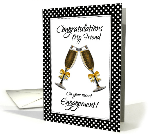 Congratulations Friend on Your Recent Engagement with... (1400848)