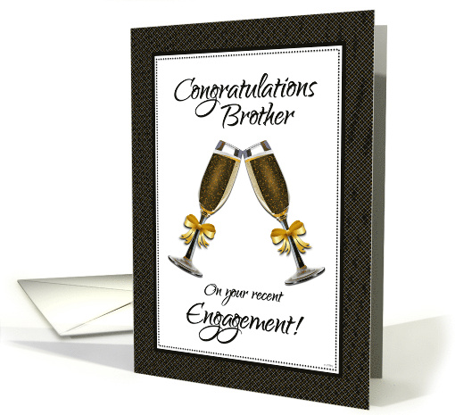 Congratulations Brother on Your Recent Engagement with... (1401206)