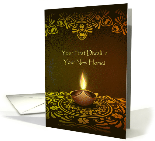 Your First Diwali in Your New Home with Diya Lamp and... (1407070)