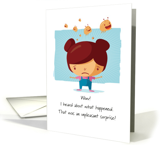 For Child with Head Lice with Encouragement that It's Solvable card