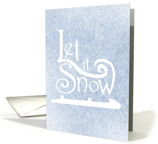 It's Christmas - Let it Snow! card (1003113)