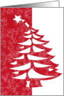 Christmas tree card