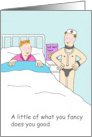 Gay Funny Happy Doctors’ Day Sexy Hospital Cartoon Humor card