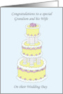 Congratulations to a Special Grandson and His Wife on Wedding Day card