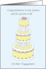 Congratulations Godson and Groom to Be on Your Engagement card