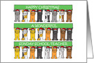 Sunday School Teacher Happy Christmas card