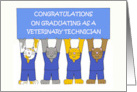 Veterinary Technician Graduation Congratulations card