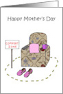 Mother’s Day Fun Comfort Zone Cartoon Humor card