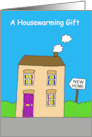 Housewarming Gift Cute Cartoon House card