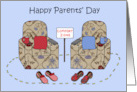 Happy Parents’ Day July Cartoon Humor Comfort Zone Cartoon card