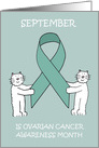 September is Ovarian Cancer Awareness Month. card