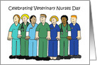 Celebrating Veterinary Nurses Day October card