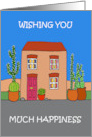 New Home Congratulations South West Desert Cactus Landscape card