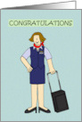 Congratulations on Being Accepted for Cabin Crew Training card
