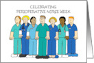 Perioperative Nurse Week November Cartoon Group card