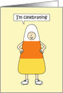 National Candy Corn Day October 30th card