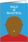 National Bald is Beautiful Day September 13th Africans American Male card