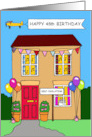 Coronavirus Self-isolating Happy Birthday to Personalize with Any Age card