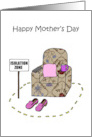 Covid 19 Happy Mother’s Day Isolation Zone Armchair Humor card