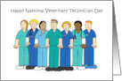 National Veterinary Technician Day September 28th CArtoon Group card