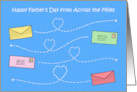 Happy Father’s Day from Across the Miles Loving Letters in the Sky card