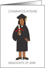 Graduation 2024 Congratulations For Her African American card