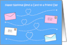 National Send a Card to a Friend Day February 7th card