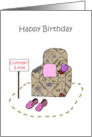 Happy Birthday for Her Comfort Zone Humor card