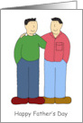 Happy Father’s Day to Male Couple card