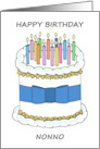 Happy Birthday Nonno card