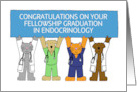 Congratulations Fellowship Graduation in Endocrinology card