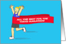 Good Luck Running the Tokyo Marathon card
