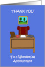 Thank You to Accountant card