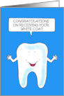 Congratulations on Receiving Dental White Coat card