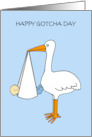 Happy Gotcha Day Baby Boy card