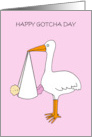 Happy Gotcha Day Baby Girl card