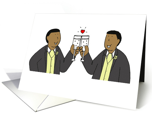 African American Civil Union or Wedding Congratulations... (1088490)