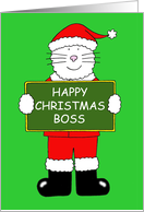 Happy Xmas Boss Cute...