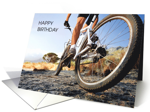Happy Birthday to Favorite Man on Two Wheels for Cyclist... (1220084)