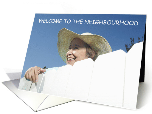 Welcome to the Neighbourhood New Neighbours Funny New Home card