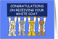 Congratulations on Receiving Your White Coat From All of Us card