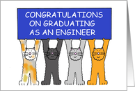 Congratulations on Graduating as an Engineer card