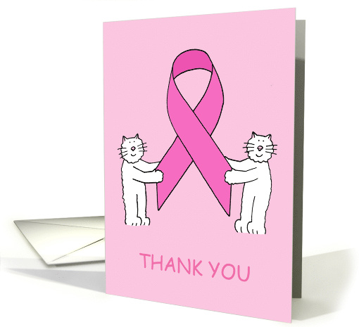 Thank You for Breast Cancer Support Pink Ribbon and... (1359704)