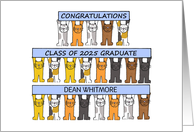 Congratulations Class of 2024 Graduate to Customize with Any Name card