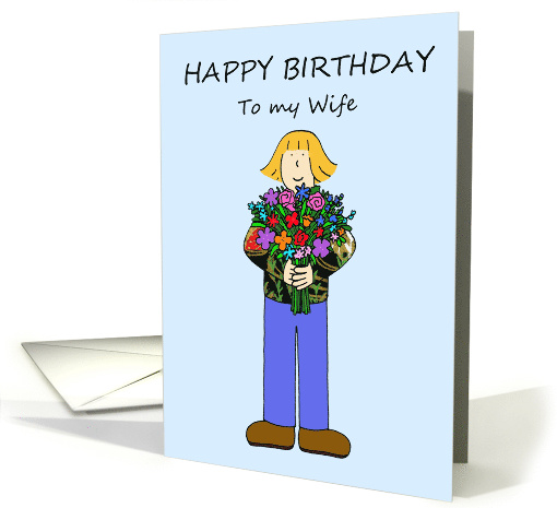 Happy Birthday to My Wife from Lesbian Lady card (1379244)