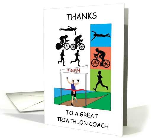 Triathlon Coach Thanks, Montage of Runners, Swimmers and... (1381998)