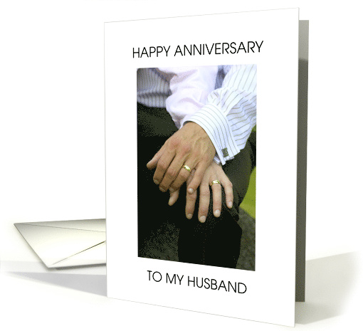 Happy Anniversary to Husband from Gay Male Partner card (1386358)